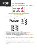 Prova 1 Quimica Geral UFAM