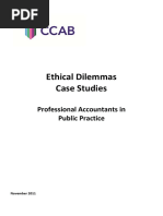 Ethical Dilemmas Case Studies Profession