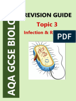 AQA GCSE BIOLOGY Topic 3 Revision Guide (Infection and Response)