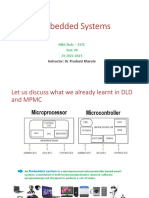 Embedded Systems: MBA - Tech. - EXTC Sem Vii AY 2022-2023