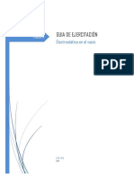 Guia de Ejercitación: Electrostática en El Vacío