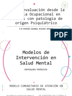 Modelos de Atención en Salud Mental