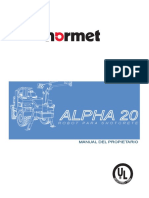 Alpha 20 Manual Uso y Partes ES v11