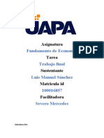 Trabajo Final de Fundamentos de Economia