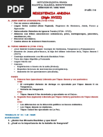 3°año HIST T3 I-B RESISTENCIA ANDINA SIGLO XVIII