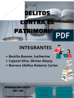 Delitos Contra El Patrimonio