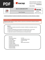 Guía de Laboratorio N°2 Transistor