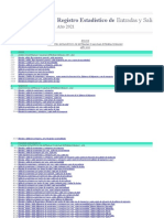 Registro Estadístico De: Entradas y Salidas Internacionales