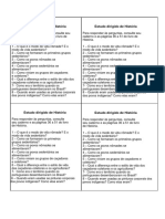 Estudo Dirigido de História - Nomadismo e Sedentarismo, Diversidade Cultural Indígena