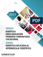 Curso 1 Robótica Primaria