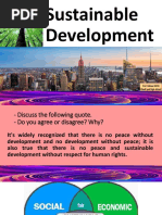 Sustainable Development