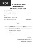 Writ Habeas Corpus Format