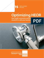 Optimizing HEOR: How Health Economics and Outcomes Research Should Fit in With Your Business Strategy