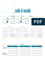 JOA Feuille de Bataille