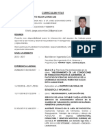 Curriculum Vitae Jorge Soto