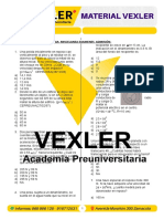 Curso: Razonamiento Matemático Prof: Gean Pierre C. Bernedo: Tema: Miscelanea Examenes Admisión