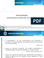 Parentalidade: Um Processo Construído Na Interação