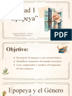 Unidad II - Subunidad 1 - Lengua y Literatura - 8° Básico