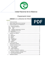 Unidad 3 - El Lenguaje de Programacion C - v2301