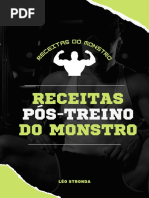 Livro Receitas Monstro Pos Treino