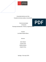 Factores Protectores y Evaluación 6 A 11 Meses