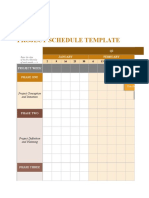 Project Schedule