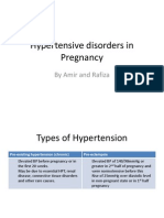 Hypertensive Disorders in Pregnancy: by Amir and Rafiza