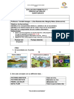 EVALUACION FORMATIVA N°1 DE CIENCIAS NATURALES QUINTO BÁSICO 2022 ABRIL Adaptada