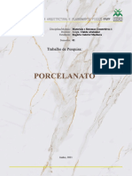 Porcelanato: Trabalho de Pesquisa