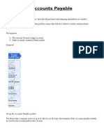 Accounts Payable-Process Flow