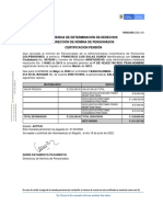 Certificado - Pension Salas