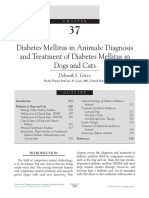 Diabetes Mellitus in Animals: Diagnosis and Treatment of Diabetes Mellitus in Dogs and Cats