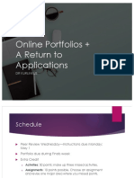 Online Portfolios