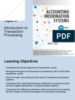 Topic 3: Introduction To Transaction Processing