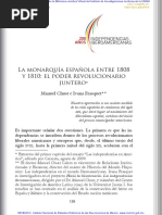 La Monarquía Española Entre 1808 y 1810: El Poder Revolucionario Juntero