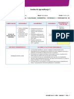 5° U1 - Arit - Sesión de Aprendizaje 2