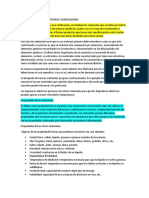 Clasificacion de Los Materiales Generalidades