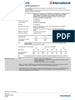 International Interswift 6800HS Antifouling Product Data Sheet