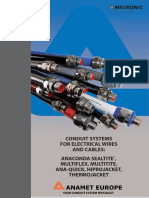 Conduit Systems For Electrical Wires and Cables: Anaconda Sealtite, Multiflex, Multitite, Ana-Quick, Hiprojacket, Thermojacket