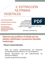 Unidad 2. Extracción Materias Primas Vegetales - 1er