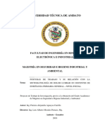 Universidad Técnica de Ambato: Facultad de Ingeniería en Sistemas Electrónica E Industrial