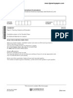 Cambridge International Advanced Subsidiary and Advanced Level