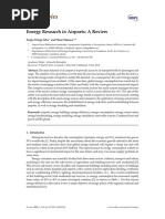 Energies: Energy Research in Airports: A Review