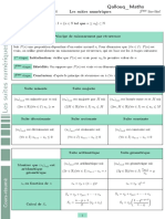 Les Suites Numériques