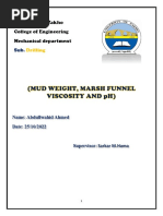 Drilling: University of Zakho College of Engineering Mechanical Department