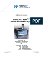 Model 602 Beta: Particle Measurement System