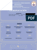 La Replicación: Universidad Nacional Jorge Basadre Grohmann