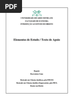 Texto de Apoio de Introdução Ao Est. Do Direito Gestão e Contabilidade 2018