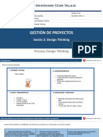 Gestión de Proyectos: Sesión 2: Design Thinking