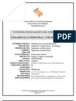 Programa Desarrollo Personal y Profesional